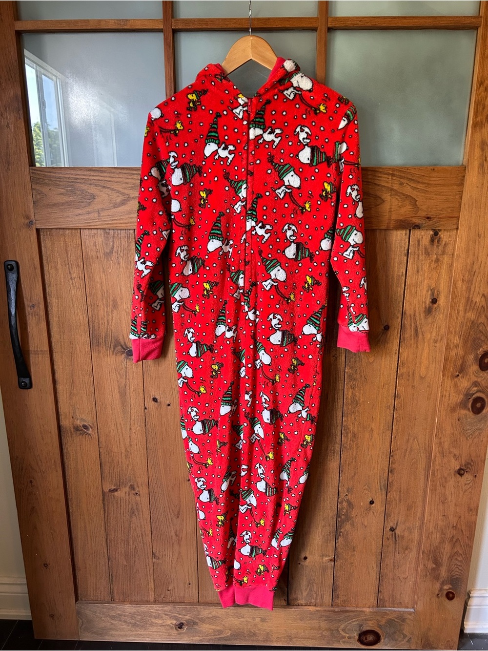 Peanuts Red Holiday Fleece Jacket